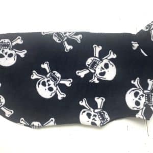 Halloween skull and bones fleece jumper